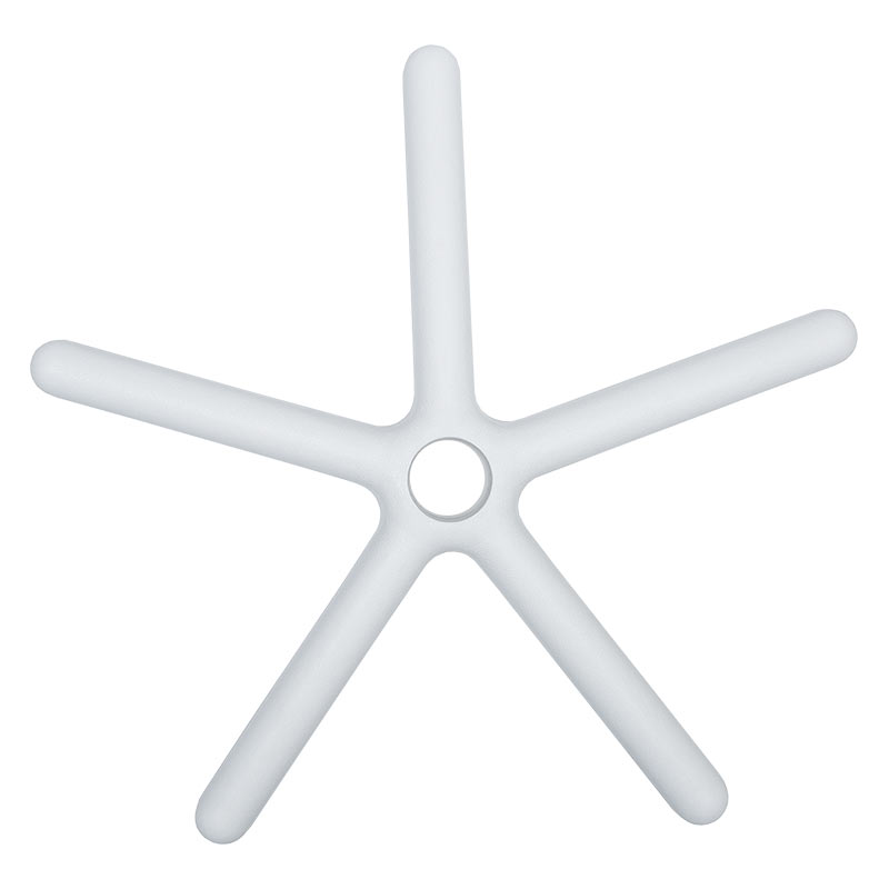 Piedini per sedia in nylon con piedi piatti tipo PA-A (base in nylon)