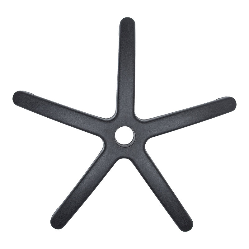 Piedini per sedia in nylon con piede a banana tipo PA-C (base in nylon)