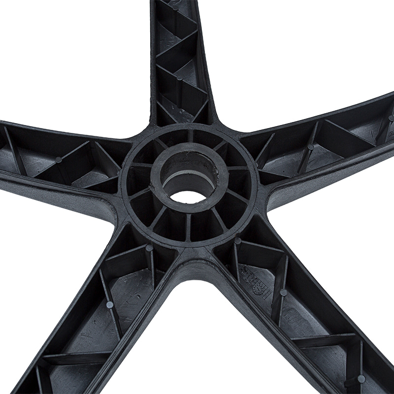 Gambe per sedia in nylon ad arco quadrato PA-D (base in nylon)