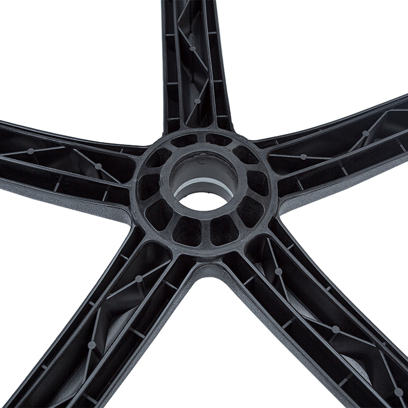 Gamba della sedia in nylon con piede ad arco tondo PA-F (base in nylon)