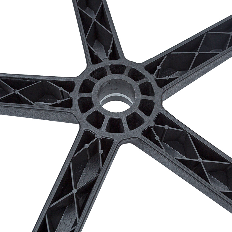 Gamba della sedia in nylon con piede a freccia PA-L (base in nylon)