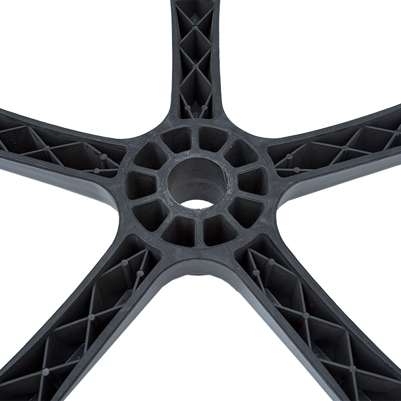 Gamba della sedia in nylon con piede verniciato PA-H (base in nylon)