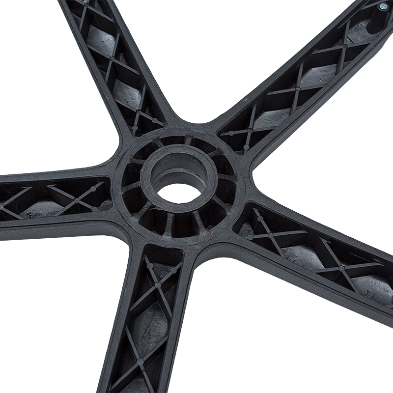 Piede in pelle PA-A (base in nylon)